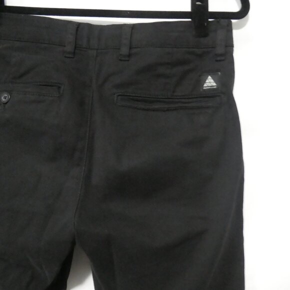 ZARA | size 30 | Black Cotton Denim | Button and Zipper Closure - Picture 12 of 16